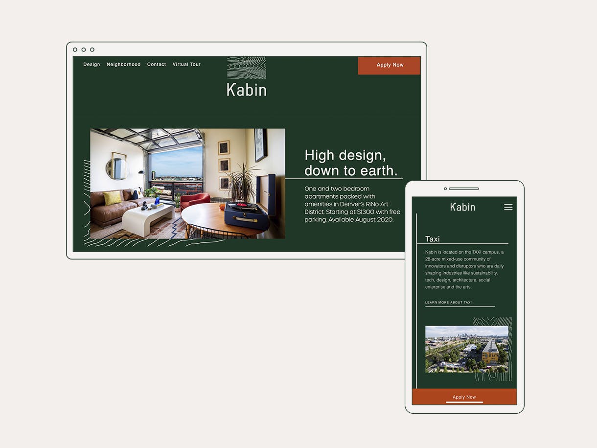 Kabin Website